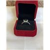 Image 3 : 3.00 CT GRA CERTIFIED ROUND BRILLIANT CUT MOISSANITE STONE VVS DARK GREEN COLOR WITH 12 ROUND BRILLI
