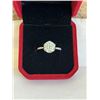Image 2 : 3.00 CT GRA CERTIFIED ROUND BRILLIANT CUT MOISSANITE STONE VVS LIGHT BLUE COLOR WITH 12 ROUND BRILLI