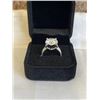 Image 3 : 5.00 CT GRA CERTIFIED ROUND BRILLIANT CUT MOISSANITE STONE VVS D COLOR SET WITH 52 ROUND BRILLIANT C
