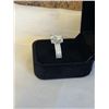 Image 4 : 5.00 CT GRA CERTIFIED ROUND BRILLIANT CUT MOISSANITE STONE VVS D COLOR SET WITH 52 ROUND BRILLIANT C