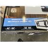Image 2 : SANUS ADVANCED 42-90" TILTING TV WALL MOUNT, RETAIL $229