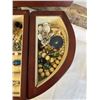 Image 8 : VINTAGE WOOD JEWELRY BOX W/ LOTS OF CONTENTS
