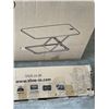 Image 3 : VIVO BLACK SINGLE TOP DESK RISER AND VIVO BLACK TV STAND