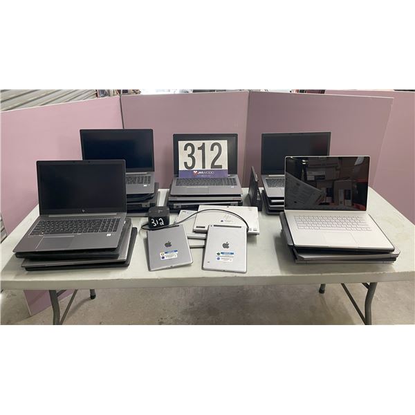 LAPTOPS, TABLETS & DOCKING STATIONS