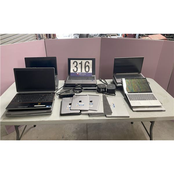 LAPTOPS, TABLETS & DOCKING STATIONS