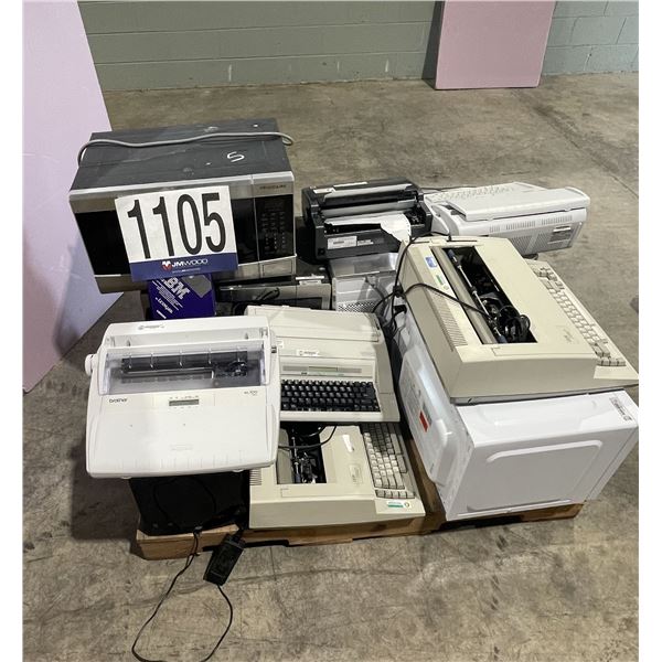 TYPEWRITERS & MICROWAVES