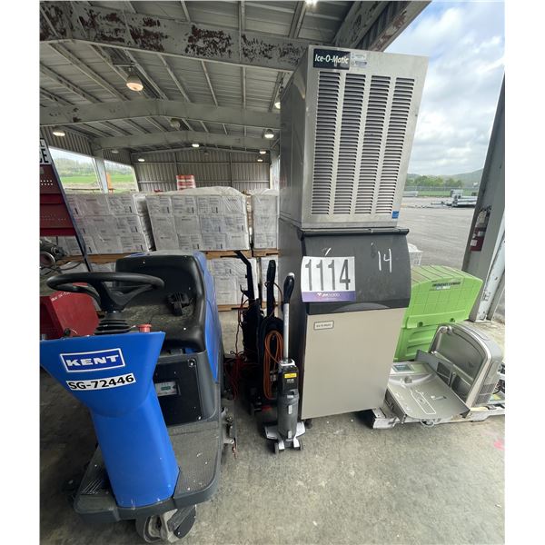 VACUUMS, FLOOR MACHINE, EYEWASH STATION, ICE MACHINE