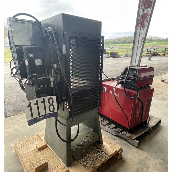 LINCOLN ELECTRIC WELDER, PLASMA CUTTER & TEST MARK CONCRETE TESTER