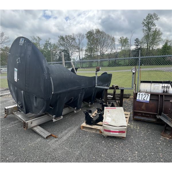 SNOW PLOWS & SKID MTD TANK