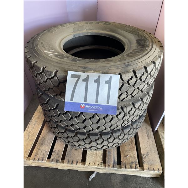 (3) 10.00R20 TIRES