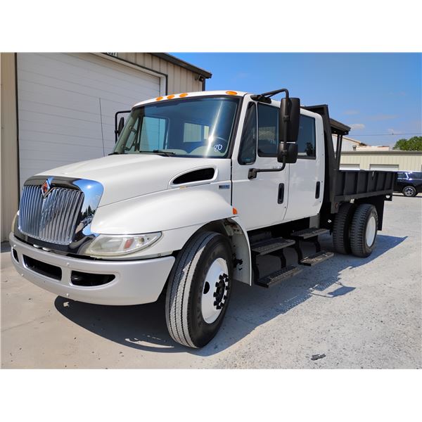 2013 INTERNATIONAL DURASTAR 4300 Flatbed Dump Truck