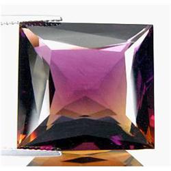 34.09ct Stunning  Square Cut Bi-Colour Ametrine (GEM-16533)