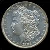 Image 1 : 1881O Morgan Dollar Choice+ Unc SCARCE Variety Semi-Prooflike (COI-5609)