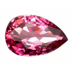 .37ct Flawless Natural Pink Tourmaline Pear (GEM-19309B)