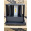 Image 2 : 6-Pcs New DALS Outdoor Wall Sconce Cubix Black - RV: $1800 - LEDWALL001D