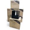 Image 1 : 6-Pcs New DALS Outdoor Wall Sconce Cubix Black - RV: $1800 - LEDWALL001D