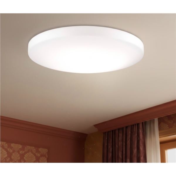 4-Pcs New Kuzco Trafalgar 15" LED Flush Mount White - RV: $1428 (FM11015)