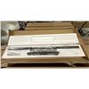 Image 2 : 2-Pcs New Kuzco Vega 45-in Black LED Linear Pendant - RV: $1142 (LP10345-BK)