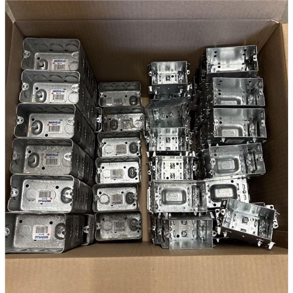 89-Pcs Electrical Outlet Box