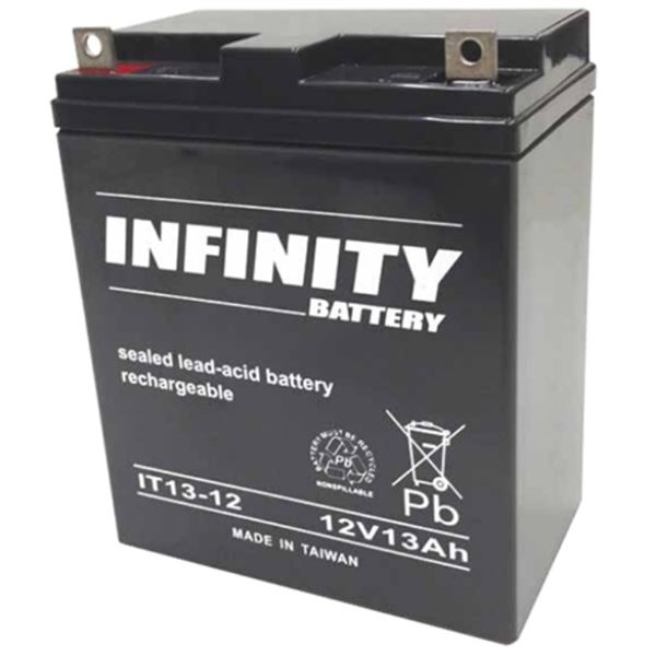 Infinity 12V 13Ah Sealed Lead-Acid Battery - RV: $149.99 (IT13-12)