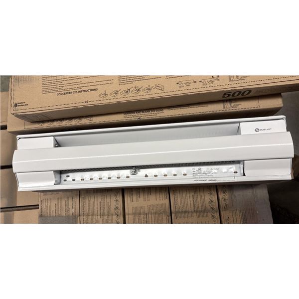 3-Pcs New Ouellet 27" 500W Electric Baseboard Heater - RV: $240 - White (OFM0508BL)