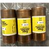 Image 2 : Bussmann 7-Fuse Lot: (4) NON-15 15A 250V & (3) LPJ-35SP 35A 600V