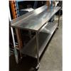 Image 1 : Stainless Steel Work Table