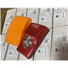 Image 2 : 10-Pcs - New Edwards Compact Wall Horn/Strobe - RV: $500 - G1AVRF 15-75CD Red Fire Marking