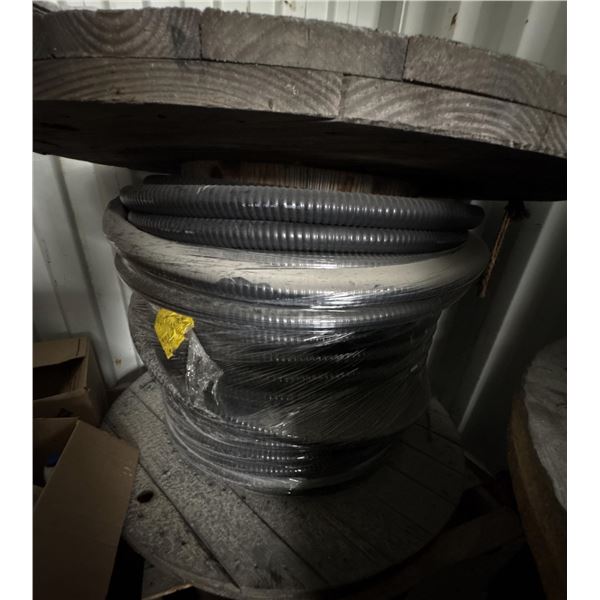 Aluminum coated wire spool