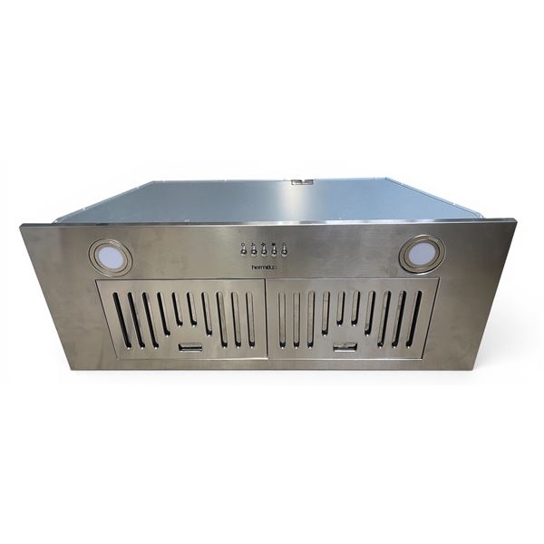 Hermitlux Stainless Steel Built-In Range Hood Insert