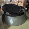 Image 4 : New Group of Grey Ceramic Bowls & assorted stoneware Decorative Plates - approx.  10 pcs