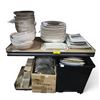 Image 1 : New Large group of Dinnerware - includes Set of Ceramic Bowls/Plates/ Misc. Trays etc.