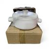 Image 1 : New Group of 2 Modern Beige Ceramic Stovetop Japanese Pot w/ Lids