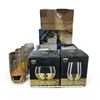 Image 1 : New Misc. Glassware - includes Set of Hammered Gold-Tone Glasses/Cocktail Glasses & More