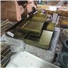 Image 3 : New Group of Decorative Trays & Decorative Items - includes Set of 4 Gold Terrazzo Serving Square Tr