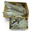 Image 1 : New 2 Boxes Stainless Steel Long Commercial Soup Hooked Handle Ladles & Utility Scoops