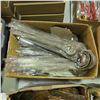 Image 2 : New 2 Boxes Stainless Steel Long Commercial Soup Hooked Handle Ladles & Utility Scoops