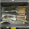 Image 3 : New Bins full of Professional Baking Spatulas & Frosting Spatulas - approx. 50 pcs each