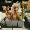 Image 2 : New Group of Pineapple Shaped Gold-Colored Cocktail Cups - various sizes & colors, approx. 8 pcs