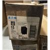 Image 3 : 5-Pcs New Eaton 15 Amp Circuit Breaker - RV: $200 (BR215)
