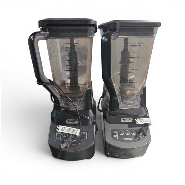 Group of 2 Professional Ninja 1000-Watt Blenders - Used Condition, R.V. $129 each
