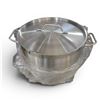 Image 2 : New Set of 2 Stainless Steel Commercial Pots, Model "Paderno" - 32cm/8L. approx. R.V. $180 each