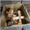 Image 3 : New Large Group of Glass & Copper Hot Pot Cookware - Various sizes, types & Condition