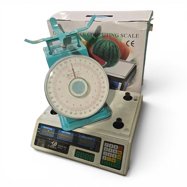 Group of 3 Commercial Scales - includes x1 New in Box, Various Conditions