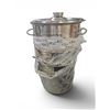 Image 1 : New Commercial Stainless Steel Pot Open Flame & Induction Cooktops x3 w/ Lids, approx. 34L/35x35cm -