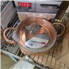 Image 3 : New Group of Glass & Copper Hot Pot Cookware - 7 pcs, 7" Diameter each
