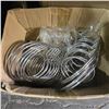 Image 3 : New Large group of Commercial Stainless Steel Cookware - includes Pans, Pot Lids, Set of White Porce