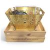 Image 1 : Patron Tequila Gold Display LED Bin & 2 Wooden Wine Crates "Domaine du Chevalier" - includes content