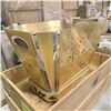 Image 2 : Patron Tequila Gold Display LED Bin & 2 Wooden Wine Crates "Domaine du Chevalier" - includes content