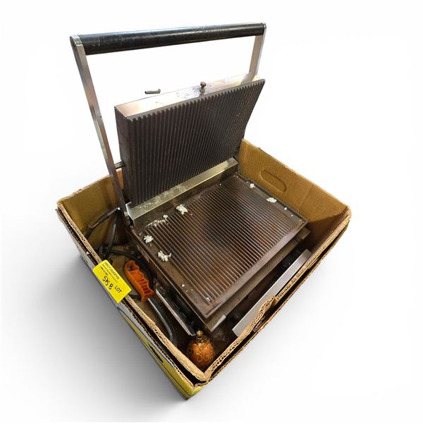 Commercial Countertop Panini Grill - Used Condition